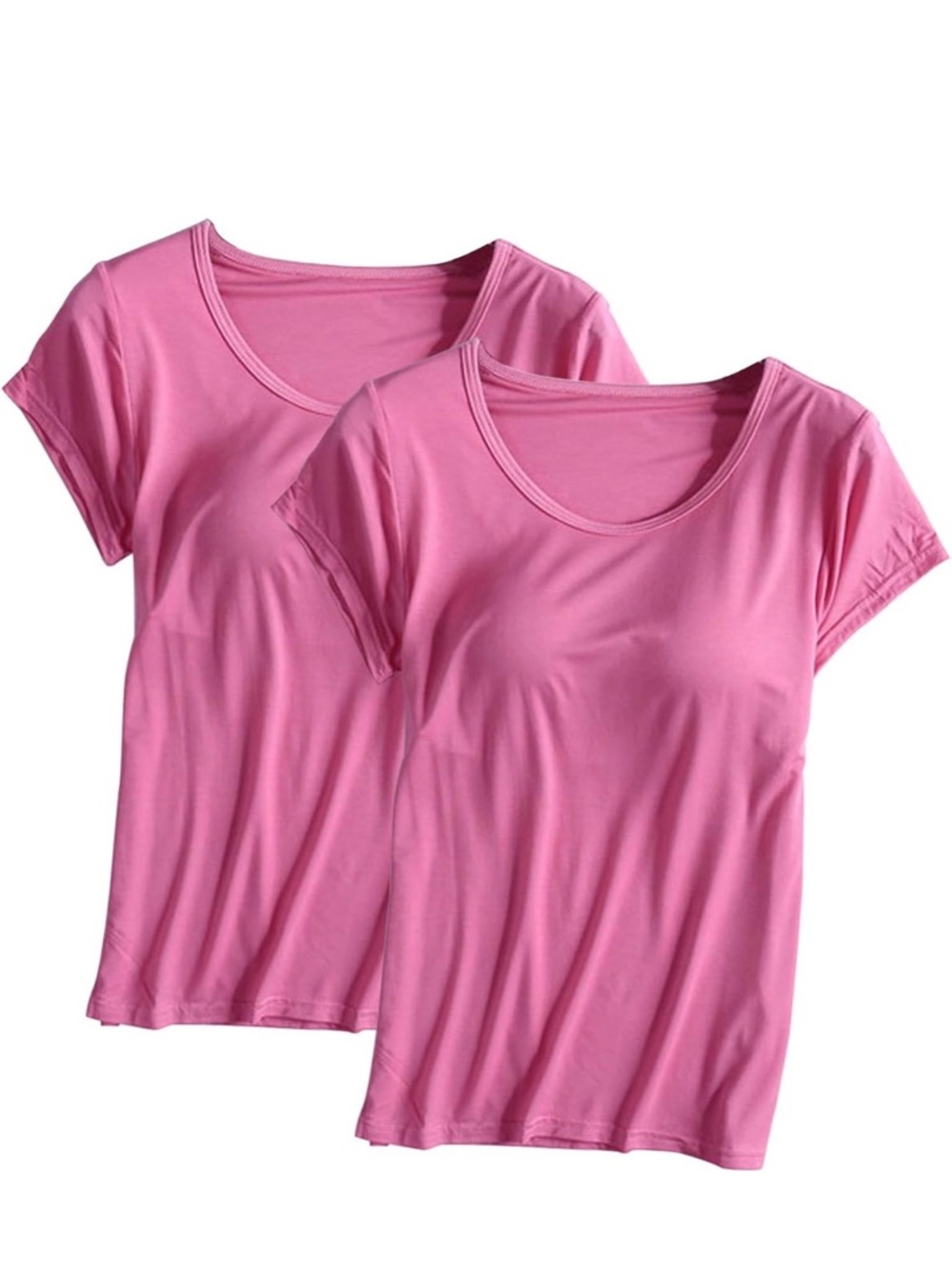Women's Classic Scoop Neck T-Shirt - Pink